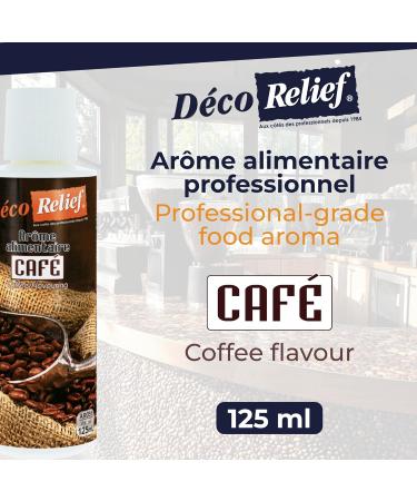 D co Relief - Liquid Coffee Flavor 125ml - Food Flavor for Baking Cooking - Professional Ingredient - Buy Online on GoSupps.com