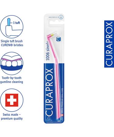 Curaprox 1006 Interspace Brush Sensitive 6mm - Single Sulcular Brush - Buy Online on GoSupps.com