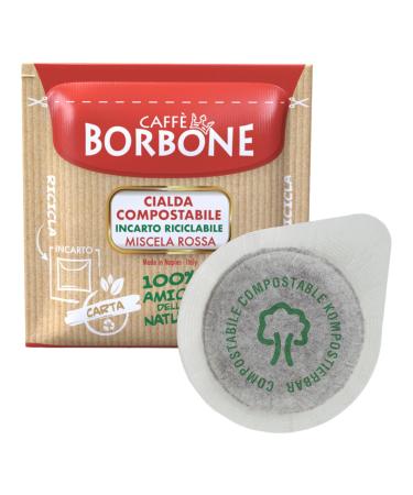 CAFF BORBONE Caff Borbone ESE 44 Mixed Paper Coffee Pods Red Blue Gold Black 300 Pods to Choose From