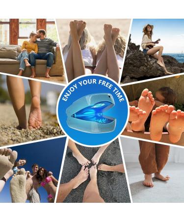 Rechargeable Nail Fungus Treatment Device - Portable Laser Therapy Device for Onychomycosis - Blue - Buy Online on GoSupps.com