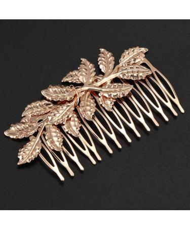 Obahdirry Fashion Punk Women Girls Hair Comb Hair Clip Jewelry Cuddly Gold - Buy Online on GoSupps.com