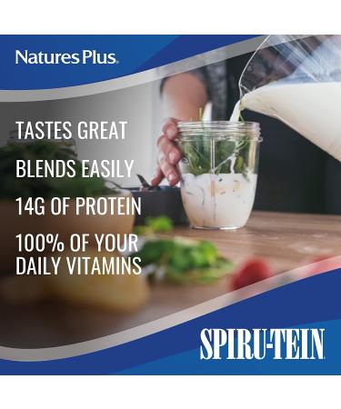 Nature's Plus Spiru-Tein High Protein Meal - Cookies & Cream 2.3 lbs (1050g) | Energy & Nutrition - Buy Online on GoSupps.com