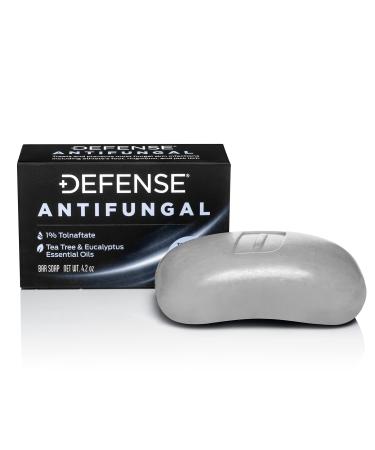 Defense Antifungal Medicated Bar Soap | Intensive Fungus Treatment for Athlete's Foot  Ringworm  Jock Itch and Skin Fungal Infections (One Bar  No Case) 4.2 Ounce (Pack of 1) Bar with No Case - Buy Online on GoSupps.com
