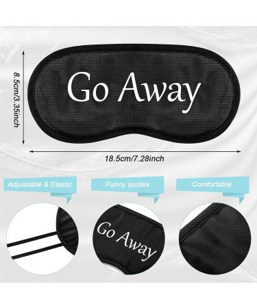 Ramede 60 Pieces Bulk Funny Sleep Mask | Adjustable Strap Silk Blindfold for Women Men Kids | Soft Eye Covers for Travel, Nap, Meditation - Buy Online on GoSupps.com