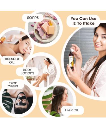 Castor Oil Pure Carrier Oil - Cold Pressed Castor Oil for Essential Oils Mixing Natural Skin Moisturizer Body & Face Eyelash Caster Oil Eyelashes Eyebrows Lash & Hair Growth Serum (4 oz) - Buy Online on GoSupps.com