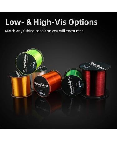 RUNCL PowerMono Fishing Line 300Yds Clear 6LB - Ultimate Strength Monofilament Line Shock Absorber Knot Friendly for Mono Fishing - Buy Online on GoSupps.com
