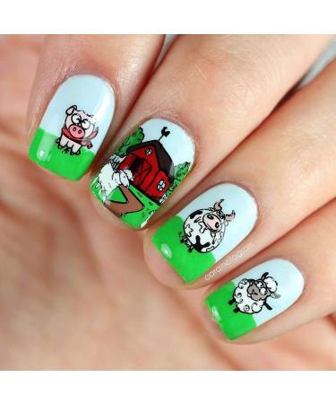 Whats Up Nails - B061 Summer in the Countryside Stamping Plate for Nail Art Design - Buy Online on GoSupps.com