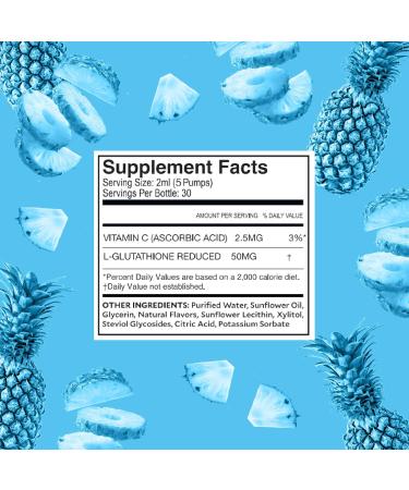 Liposomal Nano Glutathione Enhanced Absorption Vegan Liquid 30 Day Supply - Buy Online on GoSupps.com