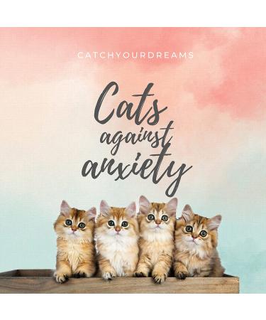Cats Against Anxiety Cards - 50 Self-Esteem & Stress Affirmation Cards by Catchyourdreams: Oracle Tarot Self-Therapy for Anxiety Emotions - Buy Online on GoSupps.com