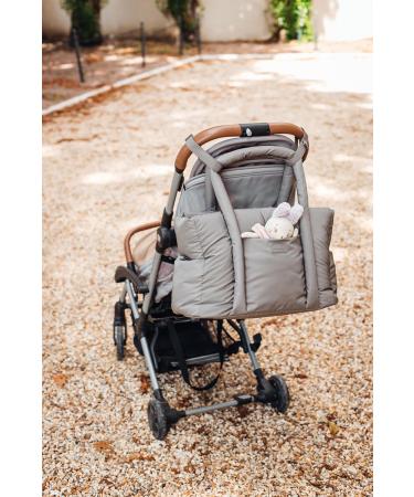 B ABA Baby Diaper Bag Multiple Compartments Mole Grey - Buy Online on GoSupps.com