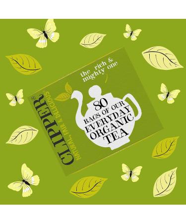 Clipper Clipper Organic Everyday 80 Tea bags 250g - Buy Online on GoSupps.com