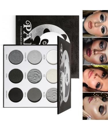  G n rique Robust Black Smokey Eye Makeup Palette | Long-lasting 9 Matte and Shimmering Colors | Pigmented Matte for Dark Gothic Makeup - Buy Online on GoSupps.com