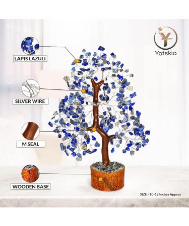 Lapis Lazuli Crystal Tree - Feng Shui Decor | Tree of Life Meditation Accessories - Buy Online on GoSupps.com