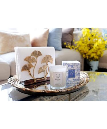 Natural Soy Wax Candle | English Pear Freesia & Amber | Luxurious Vegan Aromatherapy | Handcrafted Eco-Friendly Fragrance | Clean Burning Essential Oil Candle - Buy Online on GoSupps.com