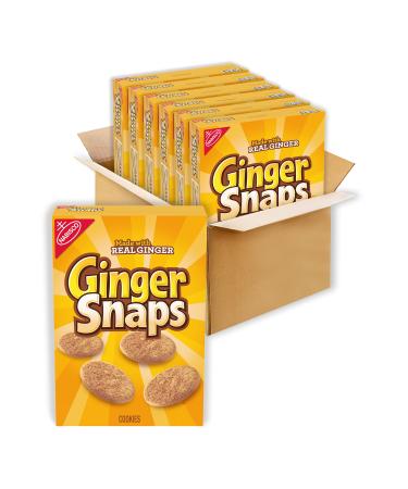 Ginger Snaps Cookies, 6 - 16 oz Boxes