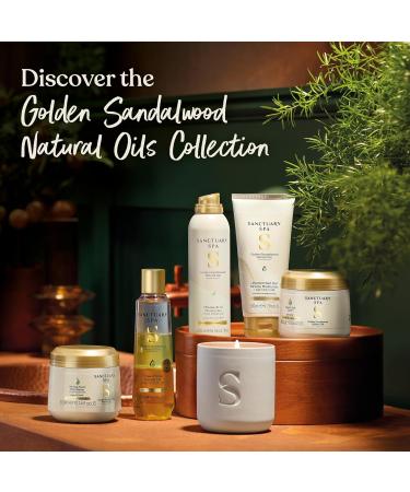 Sanctuary Spa Golden Sandalwood Three-Phase Shower Oil 3 Day Moisture Mineral Oil Free Cruelty Free & Vegan 250ml (Pack of 2) 250 ml (Pack of 2) - Buy Online on GoSupps.com