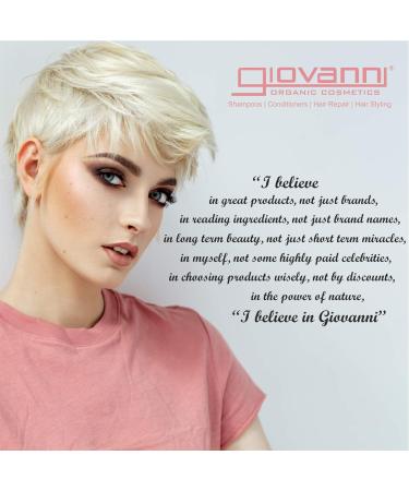 GIOVANNI Eco Chic Straight Fast Straightening Elixir 6.8 oz - Pack of 2 | Heat Protection, Smooths & Straightens Hair, Color Safe - No Parabens - Buy Online on GoSupps.com