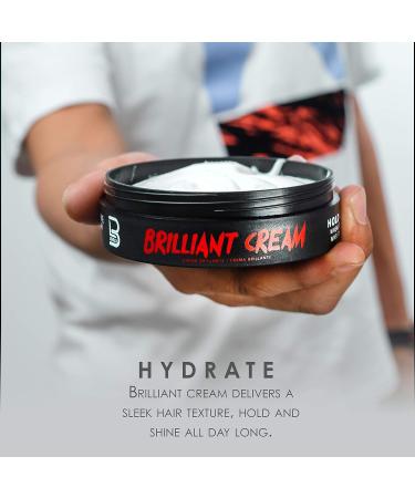 L3 Level 3 Brilliant Cream - 150 ML - Hydrates, Improves Texture & Shine for Natural Hair Style - Buy Online on GoSupps.com