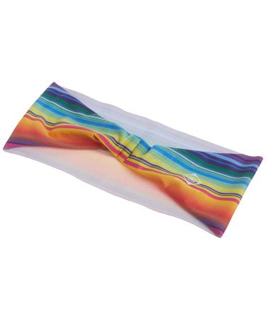 Colorful Stripes Moisture Wicking Headband - 1 Pack by Bondi Band - Buy Online on GoSupps.com
