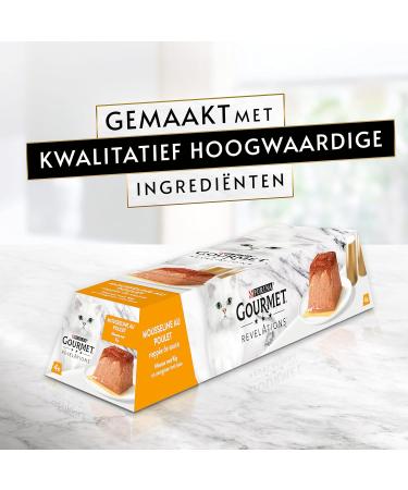 GOURMET Revelations Chicken in Sauce for Adult Cats | 4 x 57g - Premium International Cat Meals - Buy Online on GoSupps.com