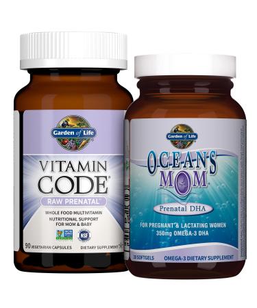 Garden of Life Vitamin Code RAW Prenatal 90 Vegetarian Capsules