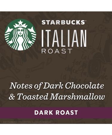 Starbucks by Nespresso Italian Roast Coffee - 50 Count Capsules | Dark Roast, Original Line Compatible - Buy Online on GoSupps.com
