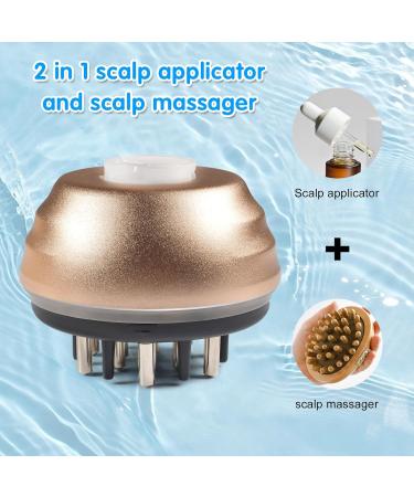 2-in-1 Head Massager & Scalp Massage Brush | Deep Hair Treatment Applicator for Professional Results - Buy Online on GoSupps.com