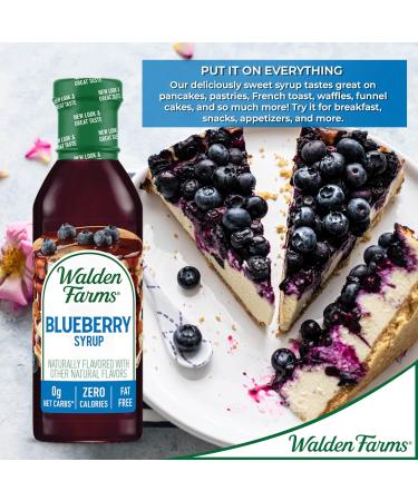 Walden Farms Blueberry Syrup 355 ml - Buy Online on GoSupps.com