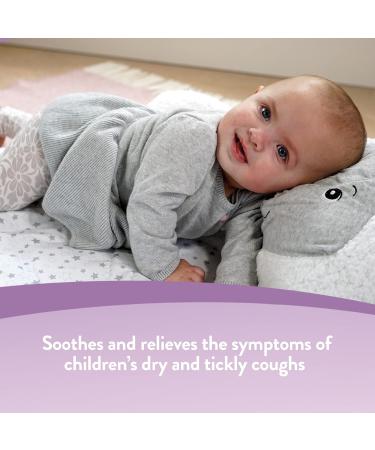 Tixylix Children's Blackcurrant Dry and Tickly Cough Syrup 100ml - Sugar-Free, Vegetarian-Friendly Formula for Ages 3 months to 5 years - Buy Online on GoSupps.com