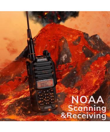 BAOFENG UV-9G GMRS Radio: Waterproof IP67, Long Range, Rechargeable, Dual Band, NOAA Scanner, GMRS Repeater, Programming Cable Included - Buy Online on GoSupps.com