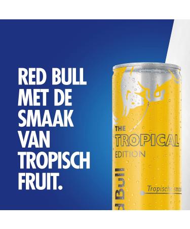 Red Bull - Tropical Edition - 12x 250ml - Buy Online on GoSupps.com
