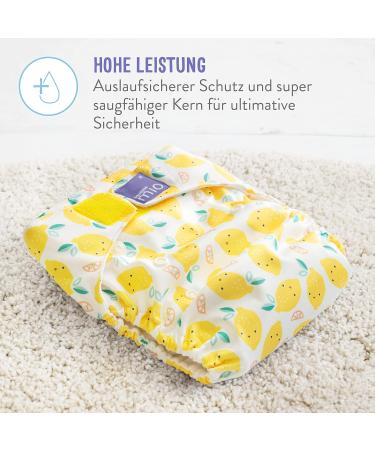 Shop Bambino Mio Miosolo Classic All-in-One Cloth Diaper - Organic & Chemical-Free Rocking Sloth Design - International Shipping Available - Buy Online on GoSupps.com