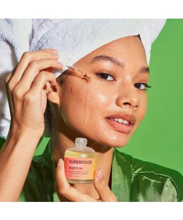 Sweet Chef Superfood Beauty Face Oil - Pore Minimizer Beet + Vitamin A, Kale + Vitamin B Serum, Ginger + Vitamin C Skin Brightener - 1oz - Buy Online on GoSupps.com