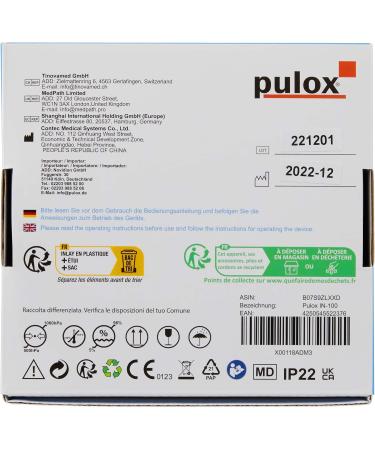 Pulox Nebulizer 100 - Portable & Quiet Inhalator | Vernbler Inhalation Device for Kids & Adults - Perfect for Colds | International Shipping Available - Buy Online on GoSupps.com