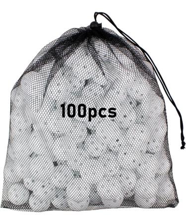 Kahuayi 100 Pack Practice Golf Balls - Airflow Hollow Plastic Balls for Driving Range & Swing Practice - White Pool Balls for Home Training - Buy Online on GoSupps.com