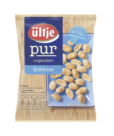 ltje pur Peanuts oven baked & unsalted 200g 200 g (1 pack)
