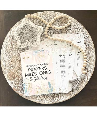Pregnancy Prayer Cards- Mom to Be Gift  Pregnancy Must Haves  Pregnancy Gifts for First Time Moms  Pregnancy Announcements Expecting Parents To Be Unique Gifts  Pregnancy Gifts Congrats by Lumont - Buy Online on GoSupps.com