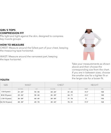 TCA Girls Long Sleeve SuperThermal Performance Training Running Top | Ages 10-12 | White - Best for Active Kids | International Shipping - Buy Online on GoSupps.com