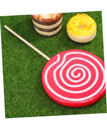 Alipis 8 Pcs Christmas Lollipop Ornaments Giant Lollipop Prop K ds Toys Lollipop Prop Realistic Peg with Hook Food Decor Micro Toys Wedding Decorations Wooden Unique Party Supplies Child - Buy Online on GoSupps.com