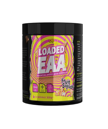 CNP Professional Loaded EAAs Essential Amino Acids BCAAs Muscle Repair & Recovery Powder 300g / 100g and 30 / 10 Servings 9 Delicious Flavours (Fruit Salad 300g) Fruit Salad 300 g (Pack of 1)