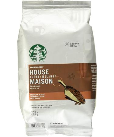 Starbucks Caff Verona Ground Coffee Dark Roast 793 Grams & Ground Coffee House Blend 793 Grams - Buy Online on GoSupps.com