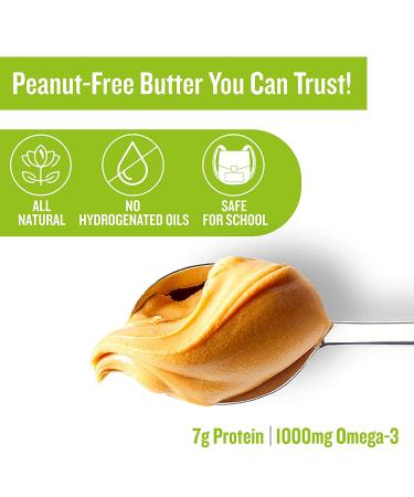 WOWBUTTER Creamy Plant Protein Spread, Peanut and Tree Nut Free, Non-GMO Soy, 1.1 Pound (Pack of 6) - Buy Online on GoSupps.com