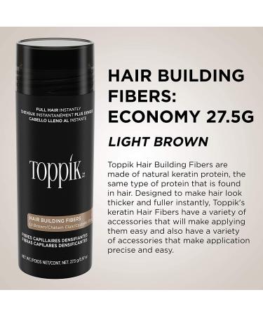 Toppik Hair Building Fibers Light Brown  oz ( g)