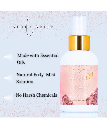 Rose Gold Body Mist Body Spray for Women 4 oz - Buy Online on GoSupps.com