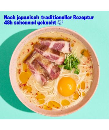 Organic Tonkotsu Bone Broth 6 x 525ml | Natural Protein Collagen | Low Carb Ramen Broth | International Shipping Available - Buy Online on GoSupps.com