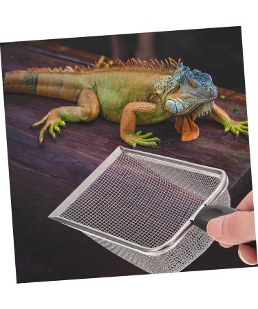 BESPORTBLE 3 Pcs Pet Cleaning Tools Reptiles Sand Mesh Shovel Uvlizer Beachcombing Strainer Zoo Stainless Steel 27X10X5CMx3pcs Blackx3pcs - Buy Online on GoSupps.com