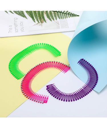 12-Piece Stretch Comb Flexible Headband Set for Women and Girls - Assorted Colors - Buy Online on GoSupps.com