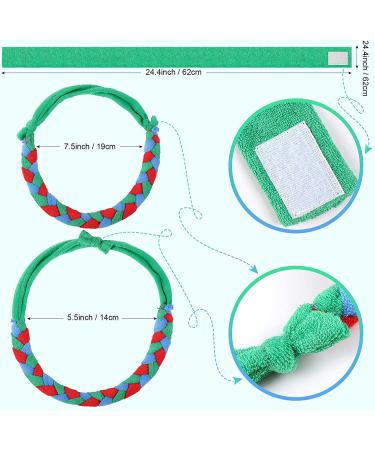 6-Piece Fabric Chewy Necklace Set | Sensory Chew Necklace for Boys and Girls | Baseball Design | Red, Blue, Green - Buy Online on GoSupps.com
