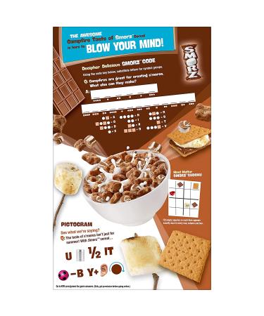 Kellogg's Smorz Breakfast Cereal 13.4oz Family Size Box - Kids Snacks with 8 Vitamins and Minerals - Buy Online on GoSupps.com