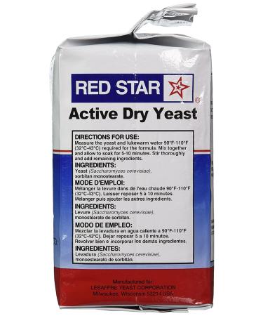 Red Star Active Dry Yeast 2 lb - Premium Quality Baking Ingredient - Buy Online on GoSupps.com